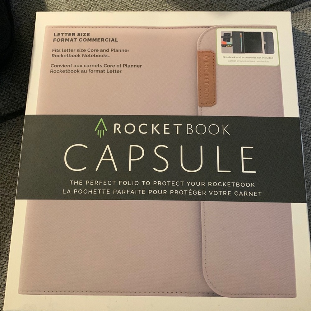 Rocket Book Capsule. Gray. Never Opened. NWT